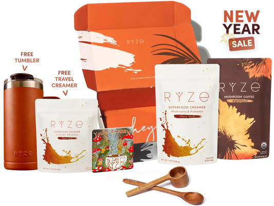 RYZE n Shine Bundle (Coffee + Creamer) Fresh SAXJ