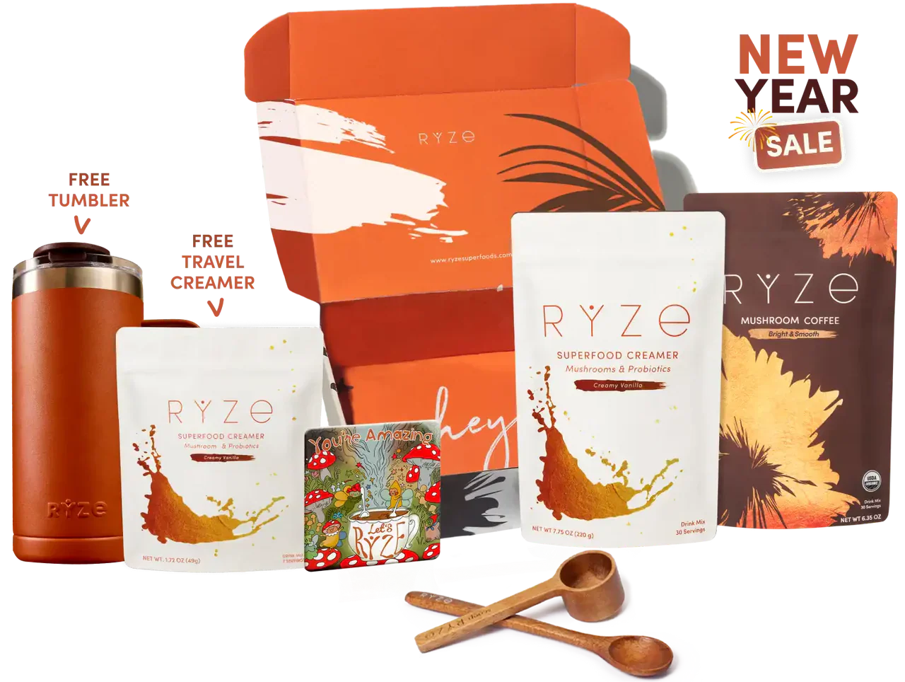 RYZE n Shine Bundle (Coffee + Creamer) Prime JVN9